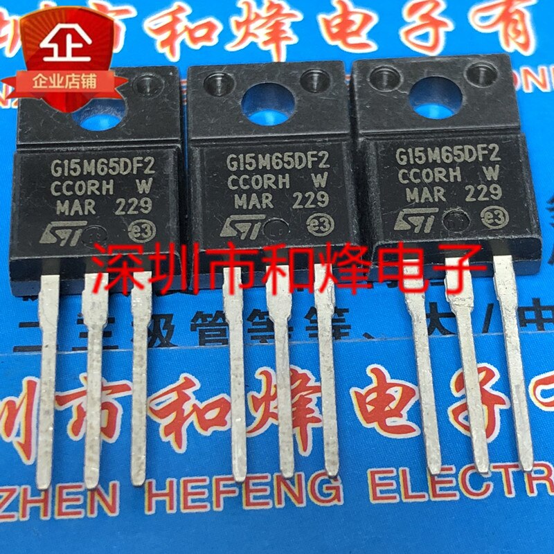 30pcs  ο STGF15M65DF2 G15M65DF2